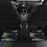 Bowling Balls Flame Pattern Front And Back Car Mats 160830 - YourCarButBetter
