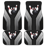 Bowling Car Seat Cover Metal Print 211008 - YourCarButBetter