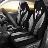 Bowling Car Seat Cover Metal Print 211008 - YourCarButBetter