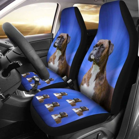 Boxer Car Seat Covers Brindle 102918 - YourCarButBetter