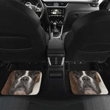 Boxer Dog Car Floor Mats Funny Dog Face 102918 - YourCarButBetter