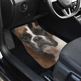 Boxer Dog Car Floor Mats Funny Dog Face 102918 - YourCarButBetter