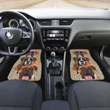 Boxer Dog Car Floor Mats Funny For Boxer Dog Lover 102918 - YourCarButBetter