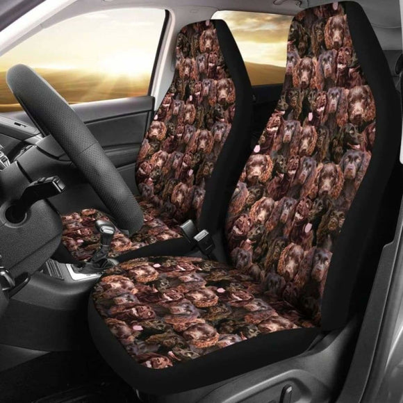 Boykin Spaniel Full Face Car Seat Covers 195016 - YourCarButBetter