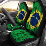 Brazil Grunge Flag Car Seat Cover 1 232125 - YourCarButBetter