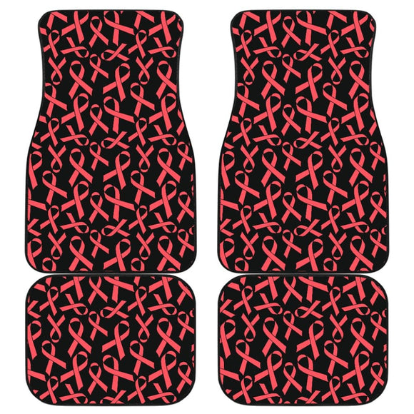 Breast Cancer Gift Cancer Survivor Car Floor Mats 210603 - YourCarButBetter