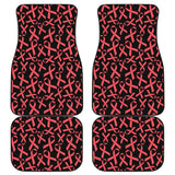 Breast Cancer Gift Cancer Survivor Car Floor Mats 210603 - YourCarButBetter