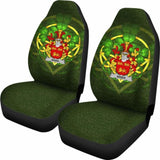 Brien Or Bryan Ireland Car Seat Cover Celtic Shamrock (Set Of Two) 154230 - YourCarButBetter