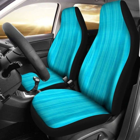 Bright Blue Tie Dye Car Seat Covers Seat Protectors 154230 - YourCarButBetter