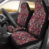 Bright Colorful Paisley Pattern Car Seat Covers 105905 - YourCarButBetter