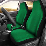 Bright Green Reptile Snake Skin Scales Car Seat Covers 232125 - YourCarButBetter