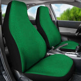 Bright Green Reptile Snake Skin Scales Car Seat Covers 232125 - YourCarButBetter