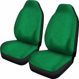 Bright Green Reptile Snake Skin Scales Car Seat Covers 232125 - YourCarButBetter