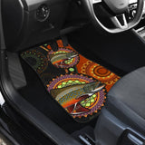 Brook Trout Ethnic Pattern Fishing Car Floor Mats 182417 - YourCarButBetter