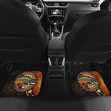 Brook Trout Ethnic Pattern Fishing Car Floor Mats 182417 - YourCarButBetter