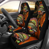 Brook Trout Ethnic Pattern Fishing Car Seat Covers 182417 - YourCarButBetter