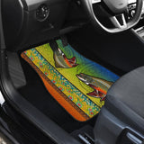 Brook Trout Fish Scale Pattern Fishing Car Floor Mats 182417 - YourCarButBetter