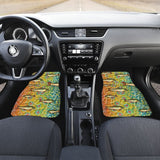 Brook Trout Fish Skin Pattern Fishing Car Floor Mats 182417 - YourCarButBetter