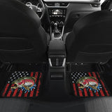 Brook Trout Fishing American Flag Car Floor Mats 211804 - YourCarButBetter