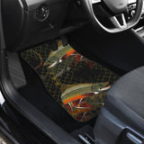 Brook Trout In The Net Fishing Car Floor Mats 182417 - YourCarButBetter