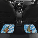 Brook Trout On The Water Fishing Car Floor Mats 182417 - YourCarButBetter