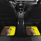 Brown And Yellow Mother of Pitbulls Car Floor Mats 210501 - YourCarButBetter