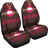 Brown Bison Native American Pride Car Seat Covers 093223 - YourCarButBetter