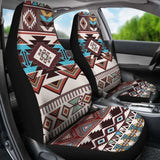 Brown Boho Aztec Car Seat Covers 105905 - YourCarButBetter