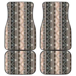 Brown Boho Ethnic Car Floor Mats 094209 - YourCarButBetter