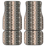 Brown Boho Ethnic Car Floor Mats 094209 - YourCarButBetter