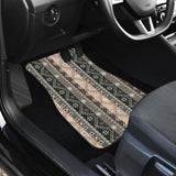 Brown Boho Ethnic Car Floor Mats 094209 - YourCarButBetter