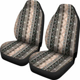 Brown Boho Ethnic Car Seat Covers 105905 - YourCarButBetter
