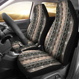 Brown Boho Ethnic Car Seat Covers 105905 - YourCarButBetter
