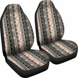 Brown Boho Ethnic Car Seat Covers 105905 - YourCarButBetter