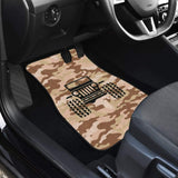 Brown Camouflage Color Tan Jeep Jeep Car Floor Mats 211204 - YourCarButBetter