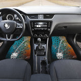 Brown Trout Bones And Skin Pattern Fishing Car Floor Mats 182417 - YourCarButBetter