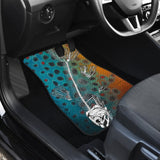 Brown Trout Bones And Skin Pattern Fishing Car Floor Mats 182417 - YourCarButBetter