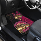 Brown Trout Ethnic Pattern Fishing Car Floor Mats 182417 - YourCarButBetter