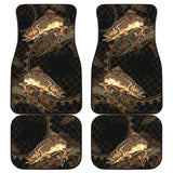 Brown Trout In The Net Fishing Car Floor Mats 182417 - YourCarButBetter