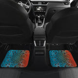 Brown Trout Mandala Pattern Fishing Car Floor Mats 182417 - YourCarButBetter