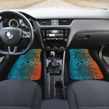 Brown Trout Mandala Pattern Fishing Car Floor Mats 182417 - YourCarButBetter