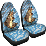 Brown Trout On The Water Fishing Car Seat Covers 182417 - YourCarButBetter