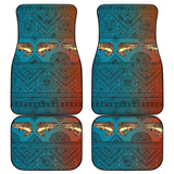 Brown Trout Skin Color Boho Pattern Fishing Car Floor Mats 182417 - YourCarButBetter