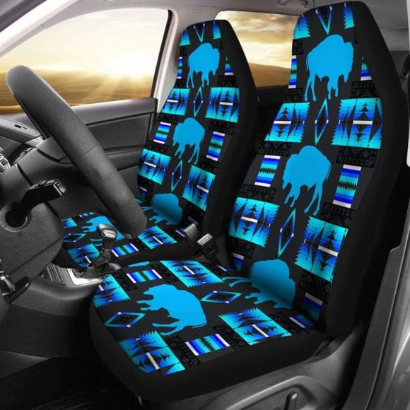 Buffalo Midnight Lake Turquoise Car Seat Covers 105905 - YourCarButBetter