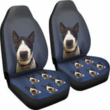 Bull Terrier Car Seat Cover 110424 - YourCarButBetter