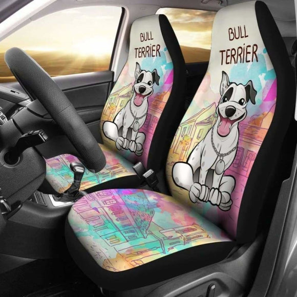 Bull Terrier Car Seat Covers 15 110424 - YourCarButBetter