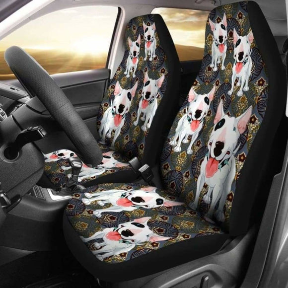 Bull Terrier Car Seat Covers 20 110424 - YourCarButBetter