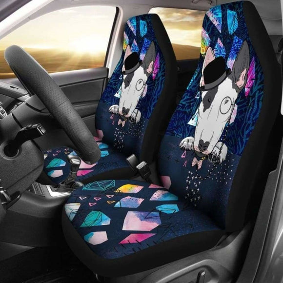 Bull Terrier Car Seat Covers 60 110424 - YourCarButBetter