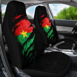 Burkina Faso In Me Car Seat Covers - Special Grunge Style 232125 - YourCarButBetter