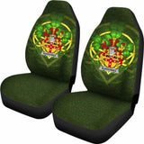 Burrowes Ireland Car Seat Cover Celtic Shamrock (Set Of Two) 154230 - YourCarButBetter
